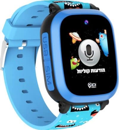 kidiwatch one - שעון טלפון חכם לילד - צבע כחול